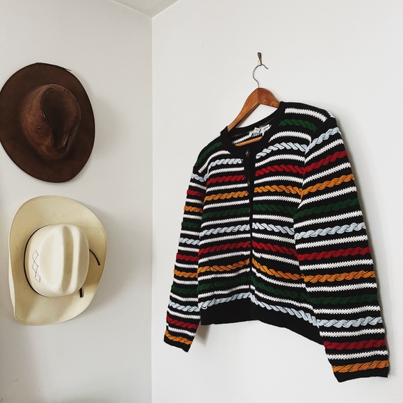 La Ligne x Target NWT Striped Cable Knit Cardigan - Picture 10 of 14